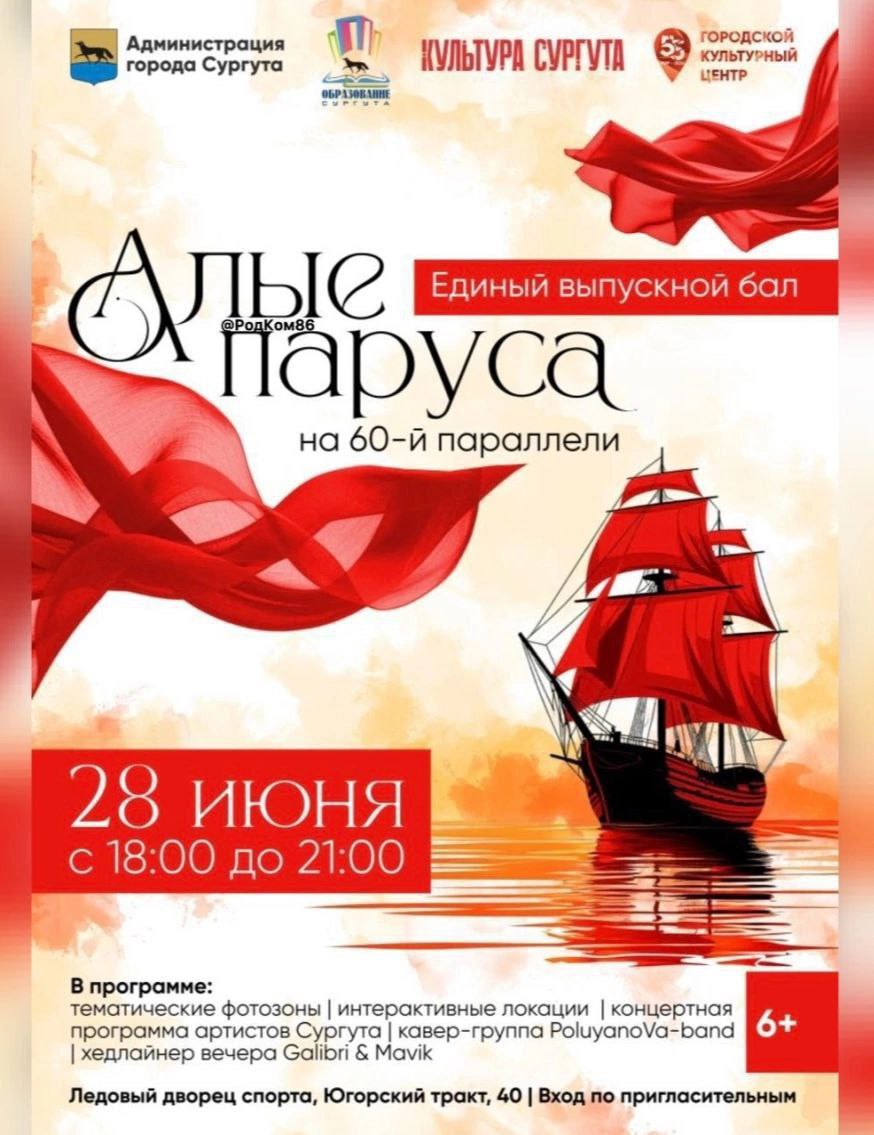 АЛЫЕ ПАРУСА-2025
